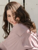 ロアー 葛西店(RAWR hair)&nbsp;【RAWR】ココアブラウン_色気_ブルベ_パーマヘア