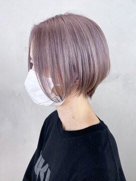 アルバム 銀座(ALBUM GINZA) ラベンダーショート_大人ガーリーチョコレート_ba422651