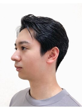 黄ぐまくん美容室 メンズショート