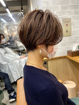 エニ 自由が丘(ENi) マチルダボブ/ピンクベージュ/インナーグレージュ[自由が丘駅]