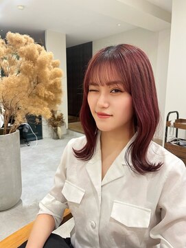 リーシュ(Re:sh) チェリーブラウン/レッドカラー