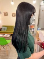 サボン ヘア デザイン カーザ(savon hair design casa+) 黒髪ロング/髪質改善トリートメント