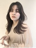 ゆるふわくびれミディ / シースルーバング / 顔周りレイヤー