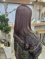 イット(it.)&nbsp;it.YUI レッドブラウン カシスレッド ブリーチなしWカラー