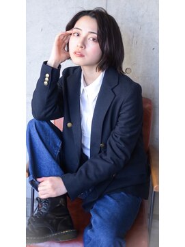 ヘアーアンドビューティストーリア 蒲田店(hair beauty STORIA) 切りっぱなしボブ