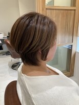 ファスナーグランデ(fustener grande)&nbsp;ハンサムショート　明るめベージュ