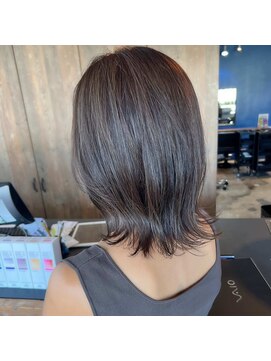 ミル(1001 mille) ミディアムヘア/グレーベージュ/グレーカラー/ベージュカラー