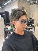 アップバング/ツイスト/スパイラル/ツイストスパイラル/メンズパ