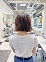 テテ(TETE)&nbsp;ボブ/切りっぱなしボブ/ブラウンカラー