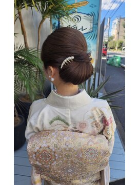 ベル(BELL) お宮参り和装アップ【BELL用賀/桜新町】