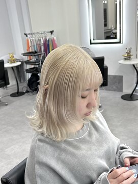 シェイロ(Cielro) 抜きっぱなしホワイトブロンド
