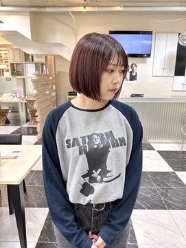 テテ(TETE) ボブ/前下がりボブ/切りっぱなしボブ