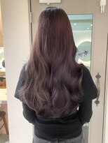 キャンバス バイ ネオリーブ 横浜西口(Canvas by neo.)&nbsp;ラベンダーブラウン　ハーフブリーチ韓国ヘア【横浜】