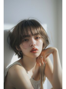 ラナ 新宿(lana) ボブウルフ/顔まわり/レイヤーカット【lana hair 新宿】