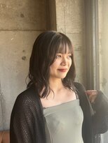 ヘア ルーナ バイ アプリーレ(hair lune by Aprire)&nbsp;20代30代40代アッシュベージュ大人可愛いなみなみウェーブロング