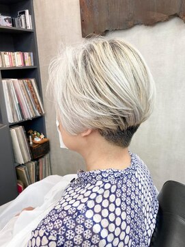 オト(oto) 暗くならないおしゃれな白髪染め/白髪ぼかし/イチゴカラー