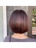【玉井指名限定】グレーヘアも透明感アップ！似合わせカット＋透明感カラー　