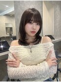 ハッシュカット/レイヤーカット/ウルフヘア/ミディアムレイヤー