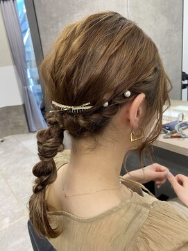 ジゼル 小倉(GiseL) ヘアアレンジ