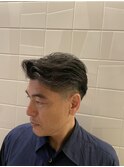 ナチュラルかきあげスタイル