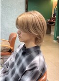 【札幌白石 ハイトーンカラー(王道ミルクティー)松本 凌弥】