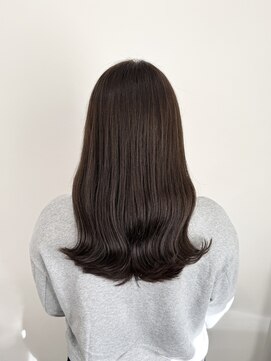 ヘアステーションフラット(HAIR STATION FLAT) 艶感暗めカラー