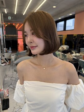 ロンドルーチェ 心斎橋(Lond luce) 大人ガーリー×似合わせカット【髪質改善／縮毛矯正】