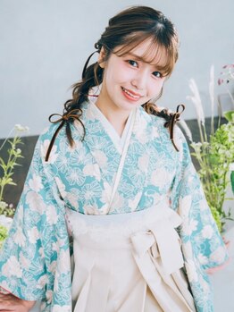 【梅田・茶屋町】2026年卒業式★予約受付中！訪問着、留袖も◎大切な節目をプロの技で特別な思い出に