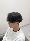 シャドウパーマ(宮崎/メンズ/宮崎美容室/メンズパーマ)