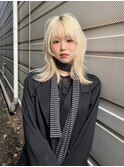 レイヤーカット/ハッシュカット/韓国/ハイトーン