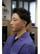 バタクラン(BATACLAN) スパイキーショート#メンズ#メンズカット#眉毛#メンズサロン