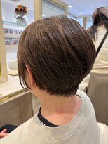 アッシュ 仙川店(Ash)&nbsp;ショートボブ30代40代50代前髪あり前髪なし面長丸顔絶壁補正