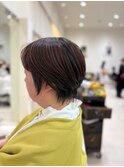 大人可愛いくびれショートボブ