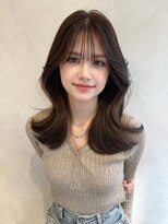 トゥルーズ(TLUUS) 【TLUUSミルクティーブロンドワンホンレイヤーダークブルー】