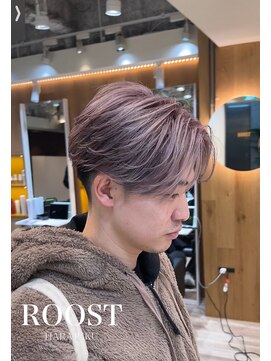 ルースト 原宿店(ROOST) 刈り上げセンターパート/波巻きツイストスパイラル/原宿
