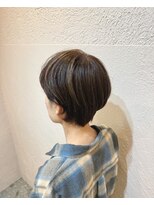 スーリール 福岡別府店(Sourire) ハイライト ショート ベージュブラウン 福岡別府美容室