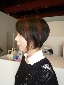 ヘアメイク ワイスペース(hair make ｙspace) アシンメトリーボブ