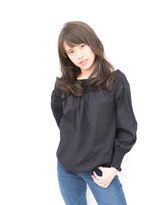 デュークラソル(du:c LASOL)&nbsp;ベージュ×アッシュ×ゆるカールロング　　　　ｂｙ　元武