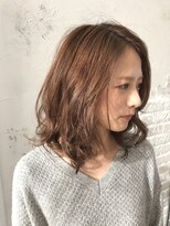 アムプリエ(Ame briller)&nbsp;【Ame briller】ミディアムパーマスタイル