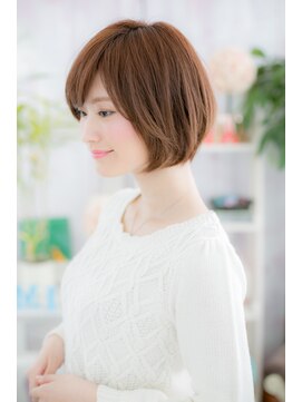 ミック ヘアアンドビューティー 大山店(miq Hair&Beauty) 大人かわいい♪小顔ショートボブ