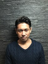 ヒロギンザ 浜松町店(HIRO GINZA)&nbsp;ツーブロックビジネスショートレイヤーかき上げコンマヘア