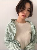 【#大人可愛い】エッジショートボブ