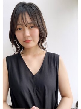 タイドヘアー(tide hair) ふんわりくびれミディアム