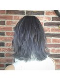 大人かわいいグレージュ#アッシュ#黒髪