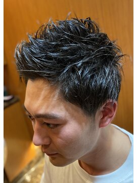 ヘアモード キクチ 銀座店 爽やかショートアップバング21