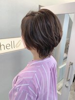 シェル 国分寺(shell)&nbsp;40代／50代人気☆くびれウルフショートボブ