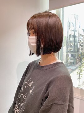 アンドチル 渋谷(AND CHILL) ナチュラルなボブスタイル/大人ボブ【AND CHILL渋谷】