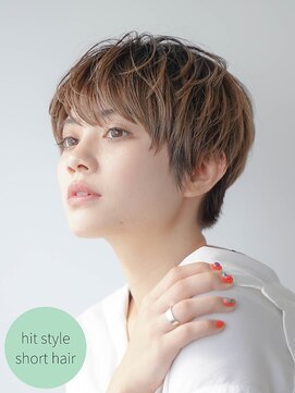 ワン 東戸塚(ONE004) ココアベージュ/黒髪/ボブウルフ/グレージュカラー/東戸塚駅