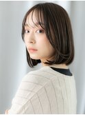 髪質改善で横顔美人!前下がり大人ボブa古河20代30代40代