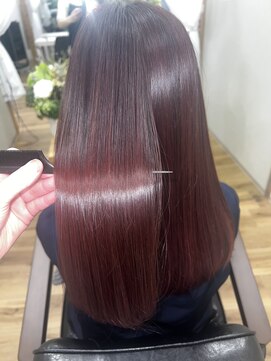 カフーヘアーターチ(Cafu hair Tachi) つやつやベリーピンク